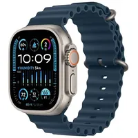 Smartwatch Apple Watch Ultra 2 Gps  Cellular 49Mm Titanium Case Ocean Band Niebieski Mreg3Gk/A 194253826019