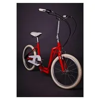 The-Sliders Metro Red gustowny i komfortowy, składany rower, hulajnoga 2W1  Sliders 0590987661313