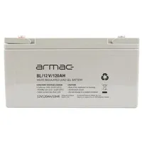 Armac akumulators 12V/120Ah Bl/12V/120Ah  5901969424133