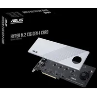 Asus 4. Paaudzes Hyper M.2X16 karte Pcie 4.0/3.0  Hyper M.2 X16 Gen 4 Card 4718017624923