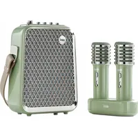 Divoom Songbird-Hq skaļrunis Pārnēsājams Bluetooth ar mikrofoniem - zaļš  6958444604008