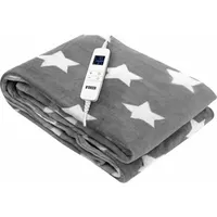 Electric Blanket Noveen Eb651 Grey Star Super Soft 180X130Cm  5902221622564 Agdoovkpe0007