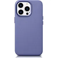 iCarer Case Leather apvalks dabīgās ādas maciņš iPhone 14 Pro gaiši violets Wmi14220706-Lp Saderīgs ar Magsafe  187757601 6975092685272