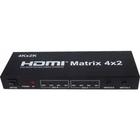 Kabel Premiumcord Hdmi matrix switch 42,S audiem, rozlišení 4Kx2K  khswit42b 8592220014162