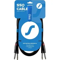 Ssq Jmjm5 - Cable 2X Jack mono 6,3 mm mm, 5 m  Ss-2106 5904161823346 Nglssqkab0137