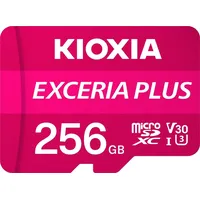 Kioxia Exceria Plus Microsdxc karte 256 Gb 10. Klase Uhs-I/U3 A1 V30 Lmpl1M256Gg2  4582563851023