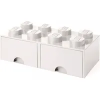 Room Copenhagen Lego Brick Drawer 8 balta, uzglabāšanas kaste  1432815 5711938029555 40061735
