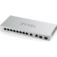 Zyxel Xgs1010-12-Zz0102F network switch Unmanaged Gigabit Ethernet 10/100/1000 Grey  4718937633708 Kilzyxswi0114