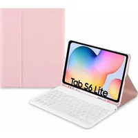 Tech-Protect Etui Sc Pen  Keyboard Galaxy Tab S6 Lite 10.4 2020 / 2022 Pink uniwersalny 9589046922947