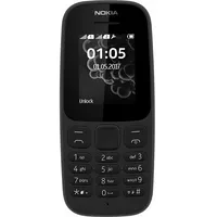 Telefon komórkowy Nokia 105 2019 Dual Sim Czarny  6438409064400
