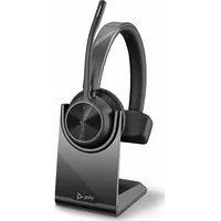 Poly Voyager 4310 Uc Headset Wireless Head-Band Office/Call center Usb Type-A Bluetooth Charging stand Black  218471-02 017229174184