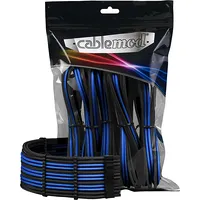 Cablemod Zestaw kabli, 0.45M, Czarny Cm-Pcab-Bkit-Nkkb-3P  0716894288966