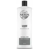 Nioxin Oczyszczający szampon do włosów normalnych lekko przerzedzonych  8005610494883