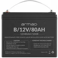 Battery 12V agm 80Ah universal B/12V/80Ah  5901969429381