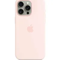 Apple iPhone 15 Pro Max Silicone Case with Magsafe - Pink  Mt1U3Zm/A 194253940111 Akgappfut0139