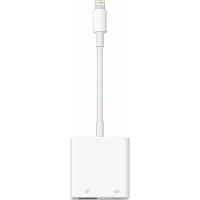 Apple Lightning Usb adapteris  balts Mk0W2Zm/A  1316172 0888462314565