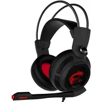 Ausinės žaidėjams Msi Ds502 Gaming Headset, Wired, Black/Red Headset Wired N/A  4719072606084