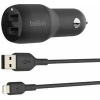 Belkin Ccd001Bt1Mbk lādētājs 2X Usb-A 2,4 A  745883790449