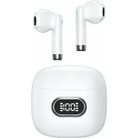 Bluetooth headphones 5.3 Tws Ia Ii Led white  Usa908Wht 6958444903194
