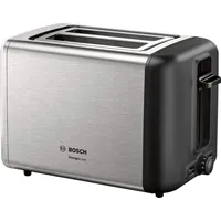Bosch Tat3P420 toaster 2 slices 970 W Black, Stainless steel  4242005218714 Agdbostos0030