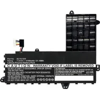 Coreparts Akumulators Asus 26Wh Li-Pol 7.6V 3400Mah Black, E402S, E402Sa, E502S  Mbxas-Ba0104 5706998636362
