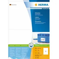 Herma Premium Labels A4, balts, matēts papīrs, 200 gab. 4628  4008705046282