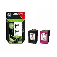 Hp 302 2-Pack Black/Tri-Color Original Ink Cartridges  X4D37Ae 190780475898 Tushp-Hhp0001
