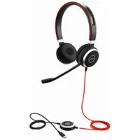 Jabra Evolve 40 Ms Stereo Wired Headset, Usb-C, Black  6399-823-189 5706991021547