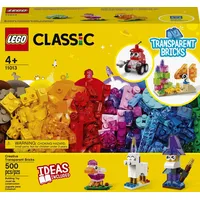 Lego Classic radošie caurspīdīgie klucīši 11013  1701545 5702016888720