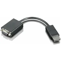 Lenovo Displayport  D-Sub Vga Av adapteris, melns Dp Uz Video Kabelis  To Cable 5712505777732