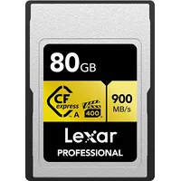 Lexar Professional Gold Cfexpress karte 80 Gb Lcagold080G-Rneng  843367127726