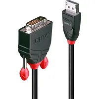 Lindy Displayport  Dvi-D kabelis 3 M melns 41492  4002888414920