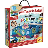 Lisciani Montessori Wood Baby Fish Fun  304-98354 8008324098354