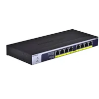 Netgear Gs108Pp Unmanaged Gigabit Ethernet 10/100/1000 Black Power over Poe  Gs108Pp-100Eus 606449130034 Kilngeswi0111