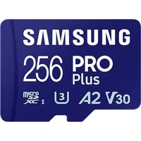 Samsung Pro Plus 256Gb microSDXC 2023, atmiņas karte  100001845 8806094788105 Mb-Md256Sa/Eu