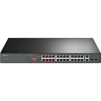 Tp-Link 24-Port 10/100Mbps  2-Port Gigabit Unmanaged Poe Switch Tl-Sl1226P 6935364089443