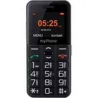 Telefon komórkowy myPhone Halo Easy Czarno-Srebrny  5902052866632