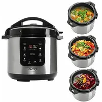 Camry Cr 6409 multi cooker 6 L 1000 W Black,Stainless steel  5902934833738