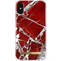 iDeal Of Sweden Case Etui iDEAL Idfcs18-Ixs-71 Iphone X/Xs Scarlet Red Marble standard  7340168707193