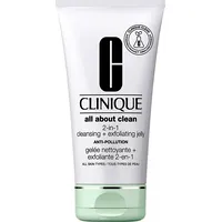 Clinique All About Clean 2-In-1 Cleansing Exfoliating Jelly delikatny głęboko oczyszczający żel do mycia twarzy 150Ml  192333081020