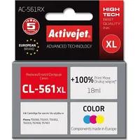 Activejet tinte Ac-561Rx Canon printerim Nomaiņa Cl-561Xl Premium 18 ml krāsa  5901443115908 Expacjaca0178