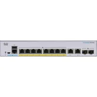 Cisco Cbs350-8P-E-2G-Eu network switch Managed L2/L3 Gigabit Ethernet 10/100/1000 Silver  0889728293501