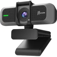 j5create tīmekļa kamera Jvu430 8 Mp 3840 x 2160 px Usb 2.0 melns, sudrabs  Jvu430-N 4712795086065 Perj5Ckam0002