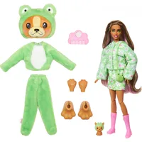 Lalka Barbie Mattel Cutie Reveal Piesek-Żaba Seria Kostiumy Zwierzaczki Hrk24  0194735178742