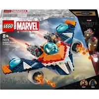 Lego 76278 Marvel Super Heroes Rockets Spaceship pret Ronan celtniecības rotaļlietu  100012421 5702017590288