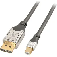 Lindy Displayport Mini  kabelis 5 M sudraba krāsā 36314  4002888363143