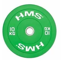 Olympic Bumper 10Kg plate Green Hms Cbr10  17-61-021 5907695520590 Sifhmsobc0049
