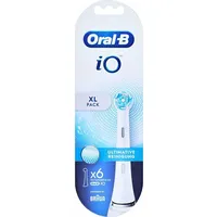 Oral-B galviņa iO Ultimatīvās zobu birstes galviņas 6 gab. baltas  1856580 4210201418108 Ultimat