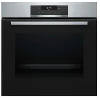 Bosch Oven Hba171Bs1S, Width 60 cm, A, Pyroclean, 7 heating modes, Led white touch display, Inox  Hba171Bs1S 4242005356508