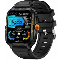 Smartwatch Colmi P76 Czarno- pomarańczowy  Black orange 6972436985395